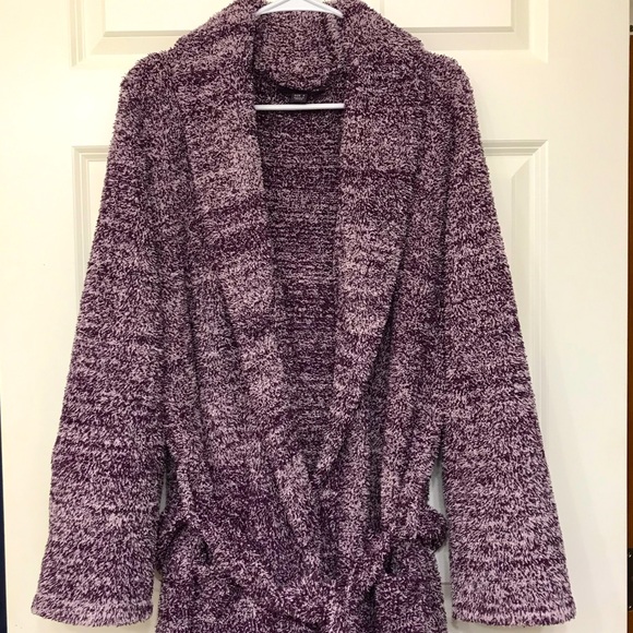 Barefoot Dreams Purple Robe - Picture 3 of 12